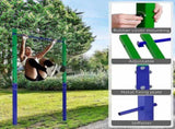 Single Outdoor Pull-Up Bar Height Adjustable Gymnastics & Fitness Bar V63-953141