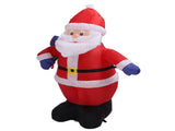 3.9ft Inflatable Santa with Gift Bag Light Polyester Easy Setup Blow Up Christmas V1294-YM0901-3115230124813