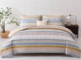 Luxe Loft Boho Quilted Comforter & Shams Trending 3Piece Set V745-MAB011078AJ3