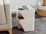 18L Stackable Plastic Kitchen Trash Bin Household Classification Storage Box V1181-HO0243-NEW