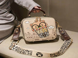 Cartoon Crossbody Bag Cute Handbag High-Quality Bag Australia Stylish Accessory - Brown - Size L V1347-DSZ-BAG-001-BRN-L