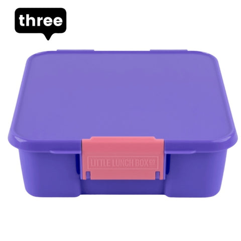 MONTII.CO Little Lunch Box Co | Bento Three -Grape DTK-LLBC-B3GRP