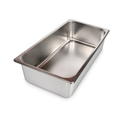 Commercial Stainless Steel GN 1/1 150mm Deep Gastronorm Bain Marie Buffet Steam Table Food Pan with V324-1-1GNPAN-15CM-WLID
