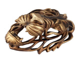 Lion Head Art Wall Decor Resin Vivid Lion Head Wall Mounted Art Sculpture for Living Room V1294-YM0706-3115230051311