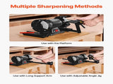 Multi-Grind Sharpening System, Vari-Grind Pro Sharpening Jig Kit for 6" & 8" Bench Grinders with V952-MCTJJJ6JZ000MB0FT001V0