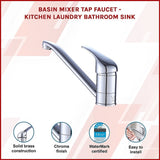 Basin Mixer Tap Faucet -Kitchen Laundry Bathroom Sink V63-826311