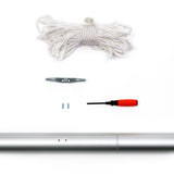 6.2M Australia Sectional Flag Pole Kit Australian Outdoor Aussie Flags Flagpole V284-FP6.2S