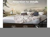 Artiss Bed Frame Metal Bed Frame Bed Base OSLO - Double MBED-C-OSLO-D-BK