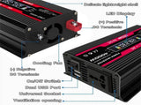 4000W Peak Power Modified Sine Inverter LED Display 300W Rated Power Inverter DC 12V to AC 220V V1294-YM0901-H41299B-220