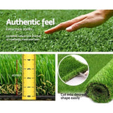 Prime Turf Artificial Grass 40mm 2mx5m Synthetic Fake Lawn Turf Plastic Plant 4-coloured AR-GRASS-40-205M-4C