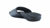 Axign Orthotic Slides Slip On Thongs Slippers Flip Flops - Black - EUR 38 V563-AGO08A03-BK-38
