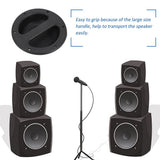 Black ABS Speaker Cabinet Handles for Convenient Transport and Replacement Accessories V1370-AZ4-16098