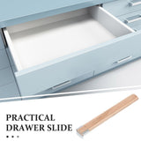 2-Pack Wood Drawer Slides for Furniture, Heavy Duty Hardware for Home Improvement and Projects V1366-AZ2-W-22399