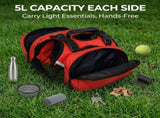 Dog Harness Storage Bags For Dogs Pet Accessories Dog Outdoor Gear High-Quality - Red - Size L V1107-136-43443-RED-L