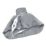 Electric Neck and Shoulder Heating Pad with 3 Temperature Levels 40-60&degC, Soft Polyester Cover V1189-LC-DG-00084