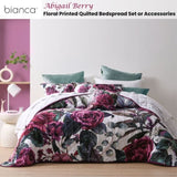 Bianca Abigail Berry Floral Printed Quilted Bedspread Set Super King V442-BCA-BEDSPREAD-ABIGAIL-BERRY-SK