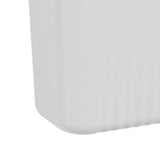 Hanging Trash Can Space Saving Stylish Plastic Small Waste Bin with Lid for Kitchen Bedroom Bathroom V1294-YM0901-3117240138111