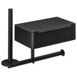 Toilet Paper Holder with Wet Wipe Box Wall Mounted Stainless Steel Paper Holder Toilet Roll Holder V1294-YM0716-10348691