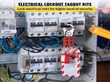 58 PCS Lockout Tagout Kits, Electrical Safety Loto Kit Includes Padlocks, Lockout Station, Hasp, V952-AQSJTZJBDGJ57NTX0V0