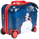 VEVOR Ride-on Luggage 18-inch Lightweight Kids Scooter Suitcase with Wheels V952-FDDQXXLXXLK1Y8UF6001V0