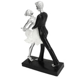 Couple Dancing Sculpture Modern Simple Innovative Resin Hand Crafted Couple Dancing Abstract Statue V1294-YM0706-3115230054911