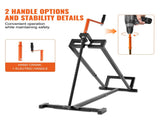 Ride on Lawn Mower Lift Jack, 880 Lbs Weight Capacity, Telescopic Maintenance Jack with Crank Handle V952-GCJSJJSGS880KCFZHV0