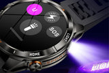 Smart Watch Fitness Tracker with Call Function 100 Sport Modes Heart Rate Sleep Monitor-Black V1263-JX-7661