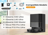 19 Pcs TriCut Brush Accessories Kit for Dreame X40 Ultra/X40 Master/L40 P10 Pro V1258-DP02-F-265