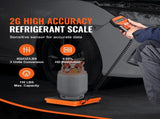 Refrigerant Scale 110 LBS HAVC Charging Recovery Freon Scale, with Wired Remote Control, 2g High V952-110BLMCYXYKK59JRSV9