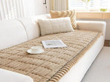 Epais Cover of Sofa Lavable Slip, Cover of Sofa Anti-Nouveau Velours Cotele Doux Cover Sofa 2 3 4 V1237-MS-626-342