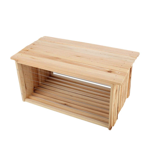 20x Wire Beehive Frame Assembled Wood Steel Unwaxed Deep Hive Frames Beekeeping V238-SUPDZ-33002024206416