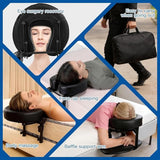 Head Rest for Mattress Home Massage Kit with Storage Bag Adjustable Height Face Down Pillow Multi V1337-8T-1LMJ-6UBD