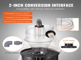 Cyclone Dust Separator with Metal Tank, 4" Retrofit Cyclone Separator for Dust Collectors, ABS Dust V952-DTXFCCQTJZXBLCKLWV0