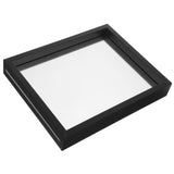 SKISUNO Double-Sided Glass Photo Frame 10.5x8.3in Clear Transparent Picture Frame Set of 1 V1189-WXFWAL-20260326-02381