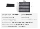 Dog Playpen, 8 Pcs 30"H x 24"W Panels Foldable Metal Pet Exercise, Dog Fence Indoor and Outdoor V952-XSYDCWWLXTSD48O5RV0