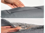 Gray Cat and Dog Bed, Waterproof Insulated Durable House, Compatible with Cats and Dogs, Winter V1188-MS-325-0002