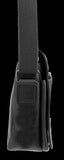 Futura Mens Laptop Messenger Sling Bag School Work Shoulder Strap - Black V563-A1978LBLACK