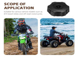 SWETRACE Universal Motorcycle Gas Tank Cap Black 1Pack 2.4X2.4X0.75In V1189-LWWAL-20260327-03545