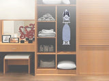 Iron Holder Wall Mounted Heat Resistant Widened Electric Iron Organizer with Hooks for Closet Hotel V1294-YM0703-3115230006911