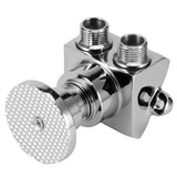 G1/2in Thread Copper Floor Foot Pedal Control Switch Valve Automatic Cold Water Tap Foot Pedal Valve V1294-YM0901-3112200103611