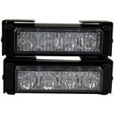 Strobe Lights, 2 pcs 8 LEDs Emergency Strobe Warning Lights Emergency Flashing Warning Lights 12V V1188-MS-227-1805