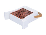LED Humidification Fan Portable USB Charging Cooling Fan for Living Room Dinning RoomWhite V1294-YM0901-3113210070212