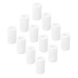 12Pcs Bandage Wrap Natural Latex Elastic Self Adhesive Wrap for Cows Dogs Horses 10cm White V1294-YM0523-3111220104717