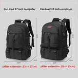 80L Mens Travel Backpack Waterproof Black V728-LP1005007476723482