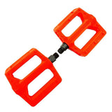 Nonslip Mountain Pedals Light Weight Hollow Platform Pedals Strong Plastic V1370-AZ4-12761