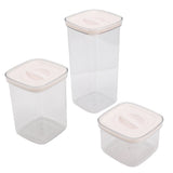 Cereal Storage Container Reusable Plastic Transparent Multipurpose Sealed Grain Can for Cereal V1294-YM0901-3118250039612