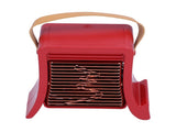 LED Humidification Fan Portable USB Charging Cooling Fan for Living Room Dinning RoomRed V1294-YM0901-3113210070211