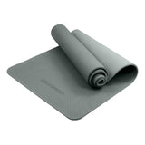 Powertrain TPE Yoga Pilates Exercise Mat 6mm - Light Grey YM-TPE-SC-LBU