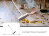 Lightweight Indoor Bristle Broom for Hardwood Floors, Tile, Carpet - Cleaning Tool for Home V1369-AZ3-W-12983