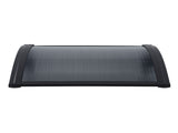 Instahut Window Awning Drainage 0.6mx0.6m Outdoor Grey AWN-DR-06X06-GR